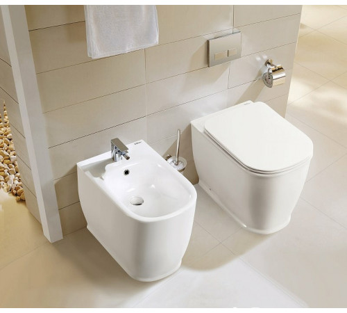 Биде BelBagno Prado BB10150B Белое