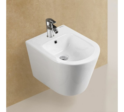 Биде BelBagno Flay-R BB053BH подвесное Белое