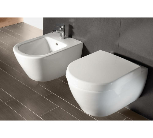 Биде Villeroy&Boch Subway 2.0 540000R1 подвесное Альпийский белый