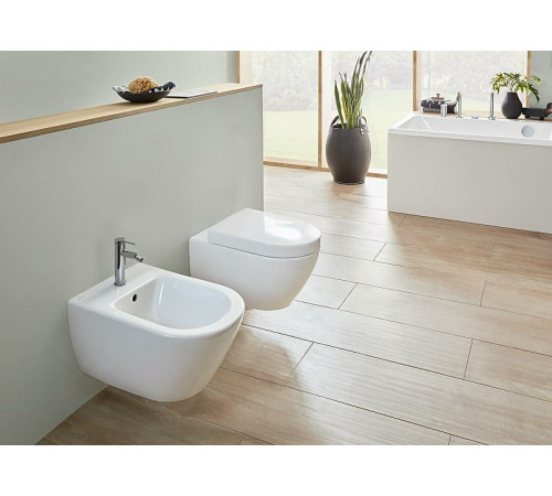 Биде Villeroy&Boch Subway 2.0 54000001 подвесное Альпийский белый