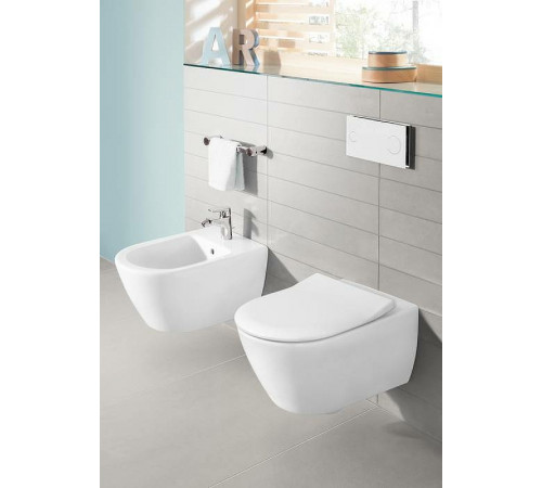 Биде Villeroy&Boch Subway 2.0 54000001 подвесное Альпийский белый