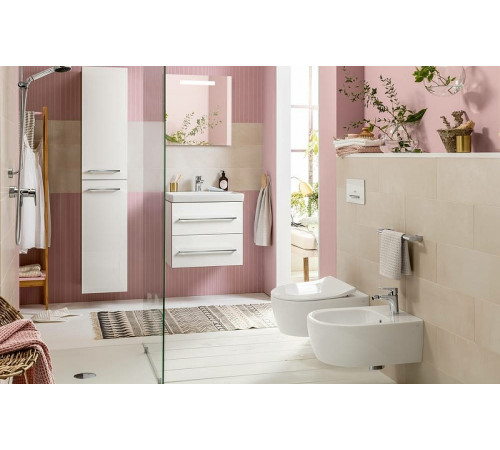 Биде Villeroy&Boch Avento 54050001 подвесное Альпийский белый