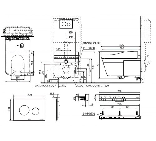 Крышка-биде Toto Neorest TCF994RWG#NW1 Белая с Микролифтом