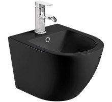 Биде AQUAme AQM2102MB подвесное Черное матовое