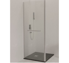Душевая стенка RGW Z-060-2 100 352206200-11 профиль Хром стекло прозрачное