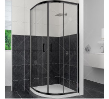 Душевой уголок RGW Classic CL-54-B 100х100 32095400-14 профиль Черный стекло прозрачное