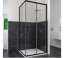 Душевой уголок RGW Classic CL-34B 90х90 32093499-14 профиль Черный стекло прозрачное