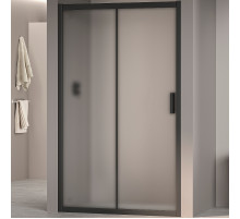 Душевая дверь RGW Passage PA-016B 140 350801614-24 профиль Черный стекло матовое-сатинат