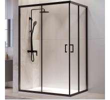 Душевой уголок RGW Passage PA-246B 120x90 030824692-14 профиль Черный стекло прозрачное