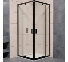 Душевой уголок RGW Passage PA-038B 80x80 350803888-14 профиль Черный стекло прозрачное