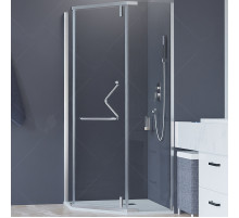 Душевой уголок RGW Hotel HO-081 90х90 350608199-11 профиль Хром стекло прозрачное