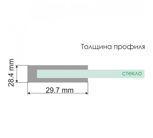 Душевая стенка WasserKRAFT Berkel 48P07-RP90 / Berkel 48P03-RP90 /  Salm 27I03-RP90 90 48P07-RP90 / 27I03-RP90 профиль Хром стекло прозрачное