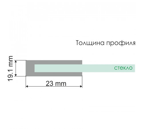 Душевая стенка WasserKRAFT Dill 61S10-RP100/Elbe 74P10-RP100 100 61S10-RP100/74P10-RP100 профиль Черный матовый стекло прозрачное