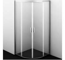 Душевой уголок WasserKRAFT Lippe 90x90 45S01 профиль Хром стекло прозрачное