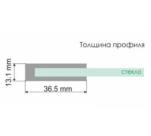 Душевая дверь WasserKRAFT Vils 120 56R05 профиль Хром стекло прозрачное