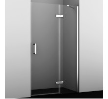 Душевая дверь WasserKRAFT Aller 120 R 10H05R профиль Хром стекло прозрачное