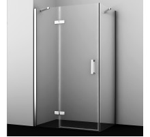 Душевой уголок WasserKRAFT Aller 120х90 L 10H07LWHITE профиль Хром стекло прозрачное