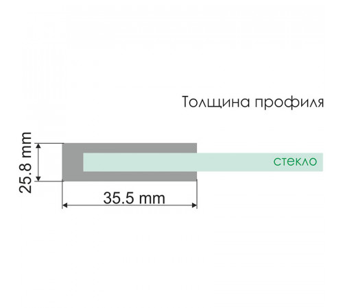 Душевая стенка WasserKRAFT Weser 90 78F03-RP90 профиль Хром стекло прозрачное