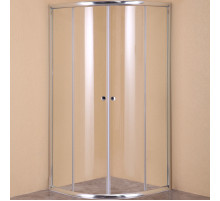 Душевой уголок Agger A01-080TCR/G 80x80 профиль Хром стекло прозрачное