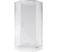 Душевой уголок Niagara Eco 100х100 NG-010-14D профиль Хром стекло прозрачное