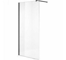 Душевая перегородка Niagara Nova 70 NG-683-70BLACK профиль Черный стекло прозрачное