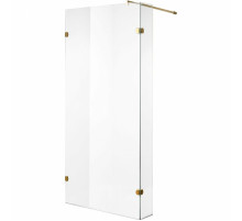 Душевая перегородка Niagara Nova 100 NG-642-10GOLD профиль Холодное золото стекло прозрачное