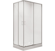 Душевой уголок Niagara Nova 120х80 NG-6610-08 профиль Хром стекло прозрачное