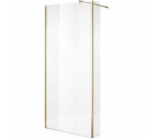 Душевая перегородка Niagara Nova 110 NG-644-11GOLD профиль Холодное золото стекло прозрачное