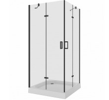 Душевой уголок Niagara Nova NG-6813-08 BLACK 90х90 профиль Черный стекло прозрачное