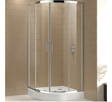 Душевой уголок Cezares Eco 90x90 ECO-O-R-2-90-C-Cr профиль Хром стекло прозрачное