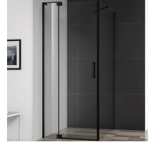 Душевой уголок Cezares Slider 110x100 SLIDER-AH-1-100-100/110-C-NERO профиль Черный матовый стекло прозрачное