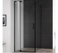 Душевой уголок Cezares Slider 80x80 SLIDER-AH-1-80-70/80-C-NERO профиль Черный матовый стекло прозрачное