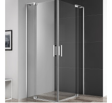 Душевой уголок Cezares Slider 80x80 SLIDER-A-2-70/80-C-Cr профиль Хром стекло прозрачное