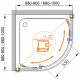 Душевой уголок Cezares Anima R-2 90x90 ANIMA-W-R-2-90-P-Cr профиль Хром стекло рифленое