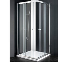Душевой уголок Cezares Anima 100x100 ANIMA-W-A-2-100-C-Cr профиль Хром стекло прозрачное