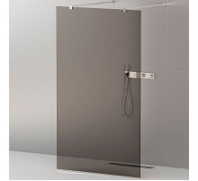 Душевая перегородка Cezares Liberta 120 LIBERTA-L-2-120-120-GR-Cr профиль Хром стекло серое