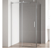 Душевой уголок Cezares Stylus-Soft 140x80 STYLUS-SOFT-AH-1-140/80-C-Cr профиль Хром стекло прозрачное