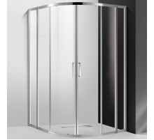 Душевой уголок Cezares Molveno R-22 110х110 MOLVENO-R-22-90+20-C-Cr-IV профиль Хром стекло прозрачное