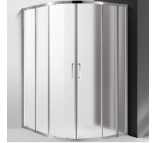 Душевой уголок Cezares Molveno RH-22 110х100 MOLVENO-RH-22-110/100-P-Cr профиль Хром стекло рифленое