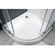 Душевой уголок Cezares Molveno 130x100 MOLVENO-RH-2-130/100-C-Cr-IV профиль Хром стекло прозрачное