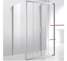 Душевой уголок Cezares Molveno 160x80 MOLVENO-AH-22-160/80-C-Cr-IV профиль Хром стекло прозрачное