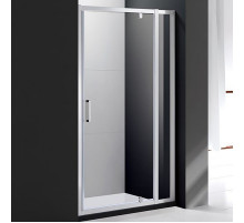 Душевая дверь Cezares Molveno BA-11 130 MOLVENO-BA-11-100+30-C-Cr-IV профиль Хром стекло прозрачное