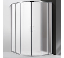 Душевой уголок Cezares Molveno R-22 130х130 MOLVENO-R-22-100+30-P-Cr профиль Хром стекло рифленое