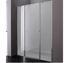 Душевая дверь Cezares Elena 160 L ELENA-W-B-13-60+60/40-P-Cr-L профиль Хром стекло рифленое
