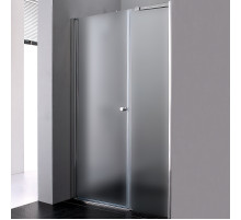 Душевая дверь Cezares Elena 110 L ELENA-W-B-11-30+80-P-Cr-L профиль Хром стекло рифленое