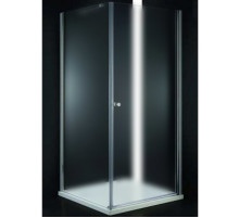 Душевой уголок Cezares Elena 80x80 R ELENA-W-A-1-80-P-Cr-R профиль Хром стекло рифленое
