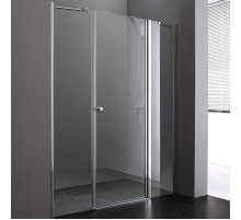 Душевая дверь в нишу Cezares Elena B-13 100+60/50 профиль Хром стекло прозрачное