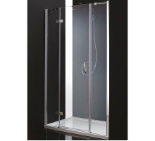 Душевая дверь Cezares Bergamo 130 L BERGAMO-W-B-13-40+60/30-C-Cr-L профиль Хром стекло прозрачное