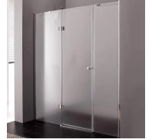 Душевая дверь Cezares Verona 130 L VERONA-W-B-13-30+60/40-P-Cr-L профиль Хром стекло текстурное