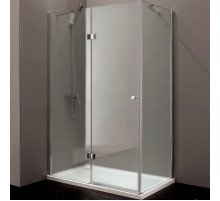Душевой уголок Cezares Verona 120x90 L VERONA-W-AH-1-120/90-P-Cr-L профиль Хром стекло рифленое